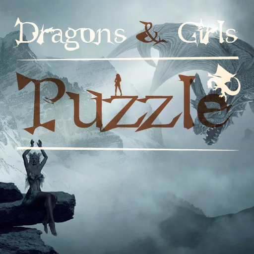 Cover image for Dragons and Girls Puzzle