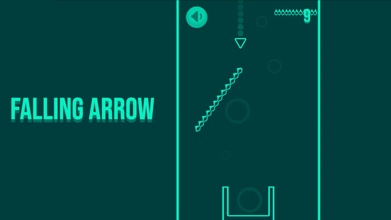 Falling Arrow Banner