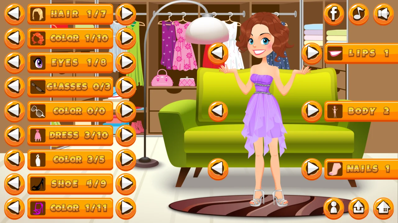 Girl Dress up Banner