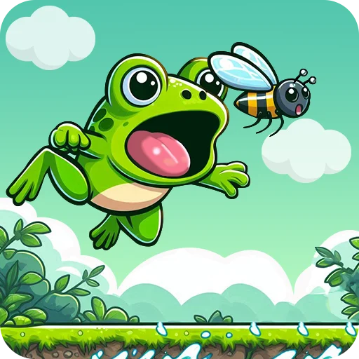 Cover image for Jumping Frog Adventure - Insect Hunt