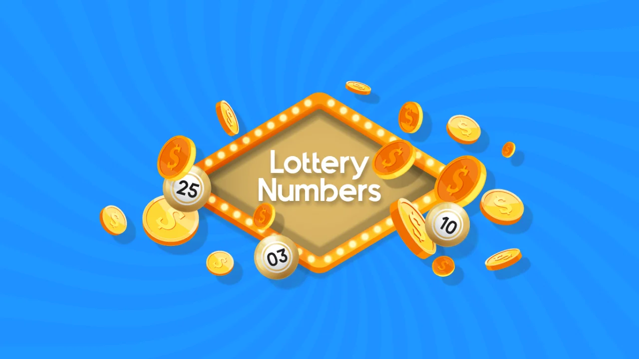 Lottery Numbers Banner