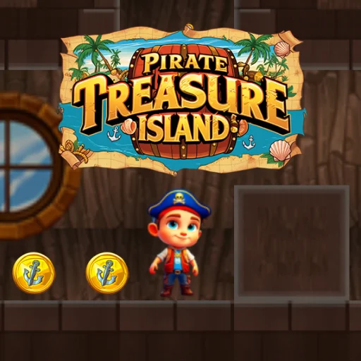 Cover image for Pirate Treasure Island