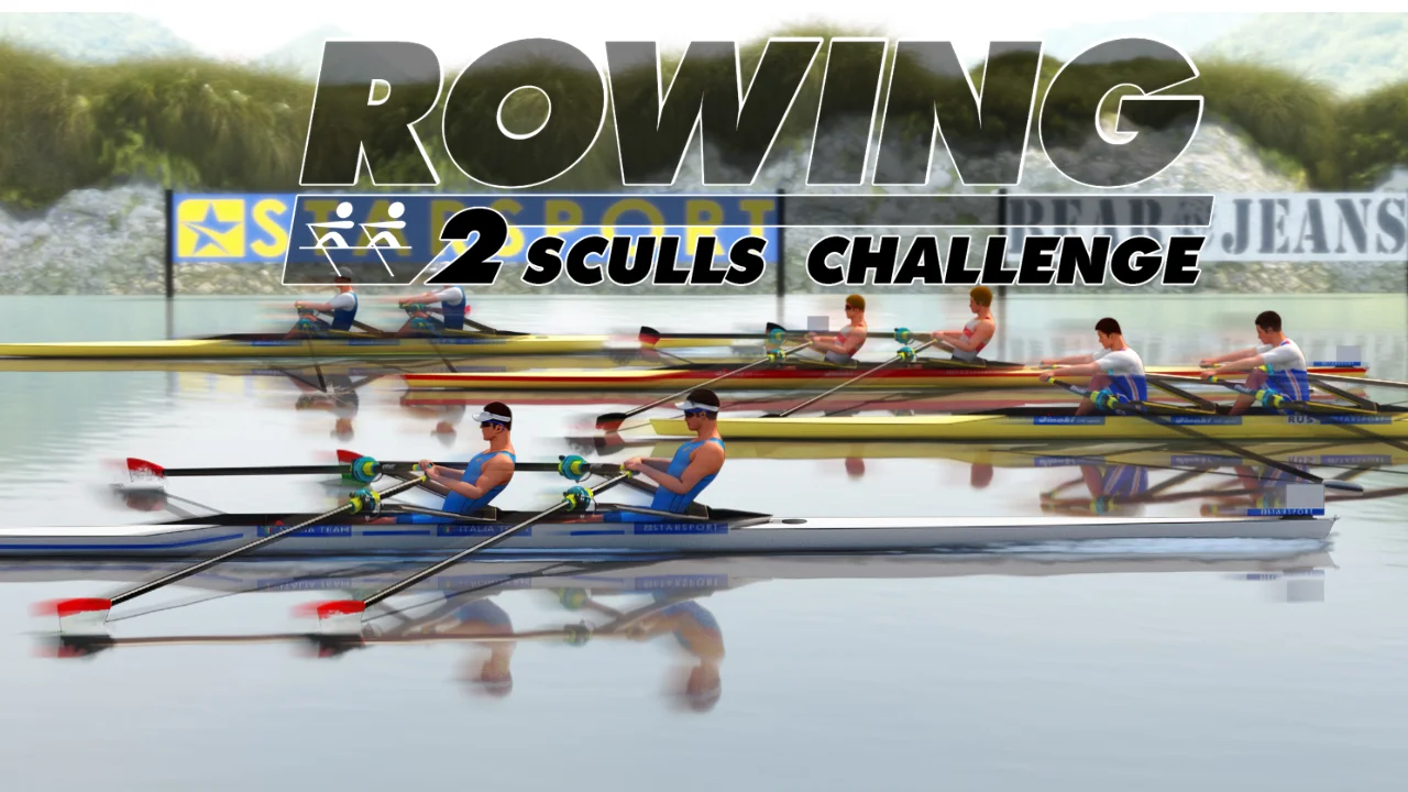 Rowing 2 Sculls Banner
