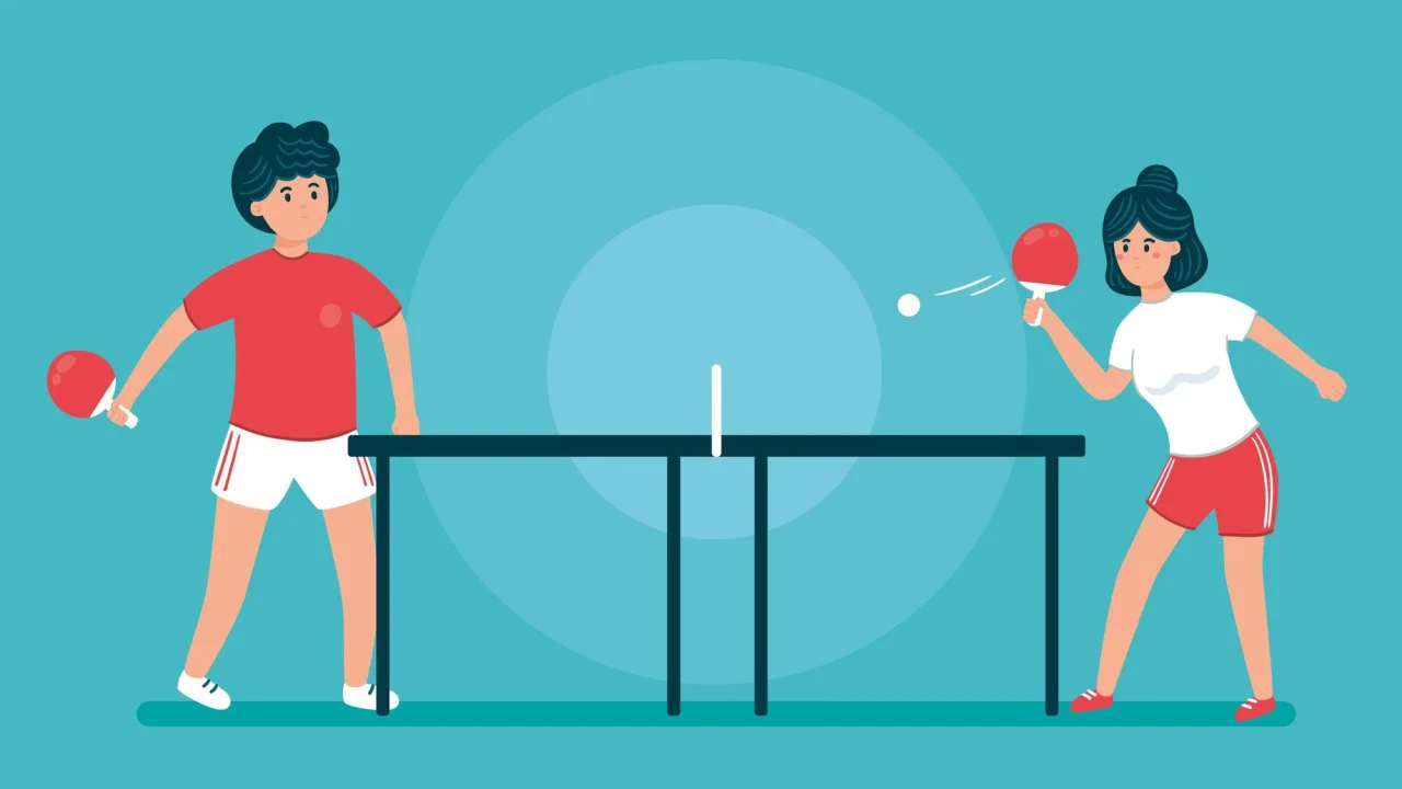 Stickman Table Tennis Banner